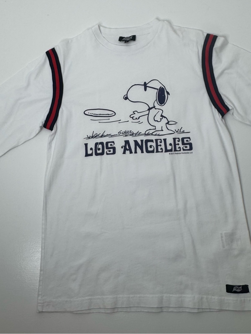Peanuts Snoopy Los Angeles Short Sleeve Tee - White